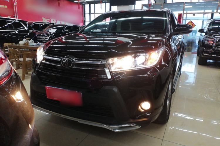 Used Toyota Highlander 2021 2.0T Four-Wheel Drive Prestige Version 7 Seats Front