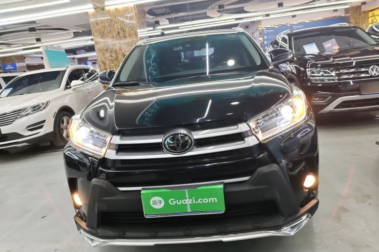 Used Toyota Highlander 2021 2.0T Four-Wheel Drive Luxury Edition 7 Seats Front