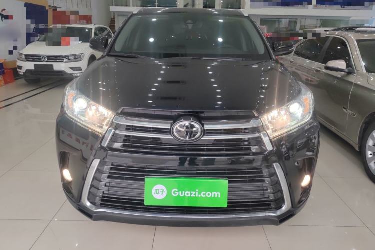 Used Toyota Highlander 2021 2.0T Four-Wheel Drive Prestige Version 7 Seats Front