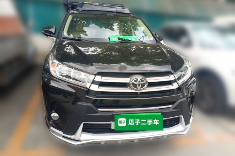 Used Toyota Highlander 2021 2.0T Four-Wheel Drive Elite Edition 7-Seater Front