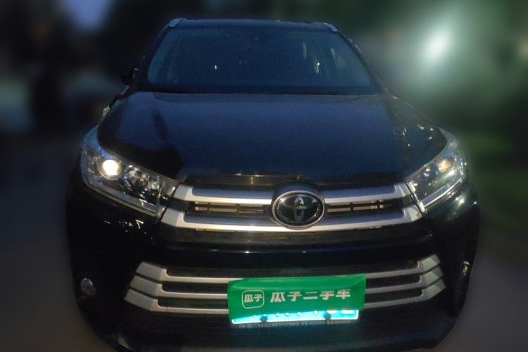 Used Toyota Highlander 2021 2.0T Four-Wheel Drive Luxury Edition 7 Seats Front