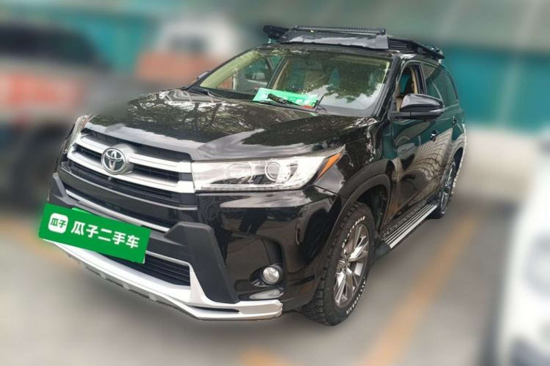 Used Toyota Highlander 2021 2.0T Four-Wheel Drive Elite Edition 7-Seater Front Left 45 Deg