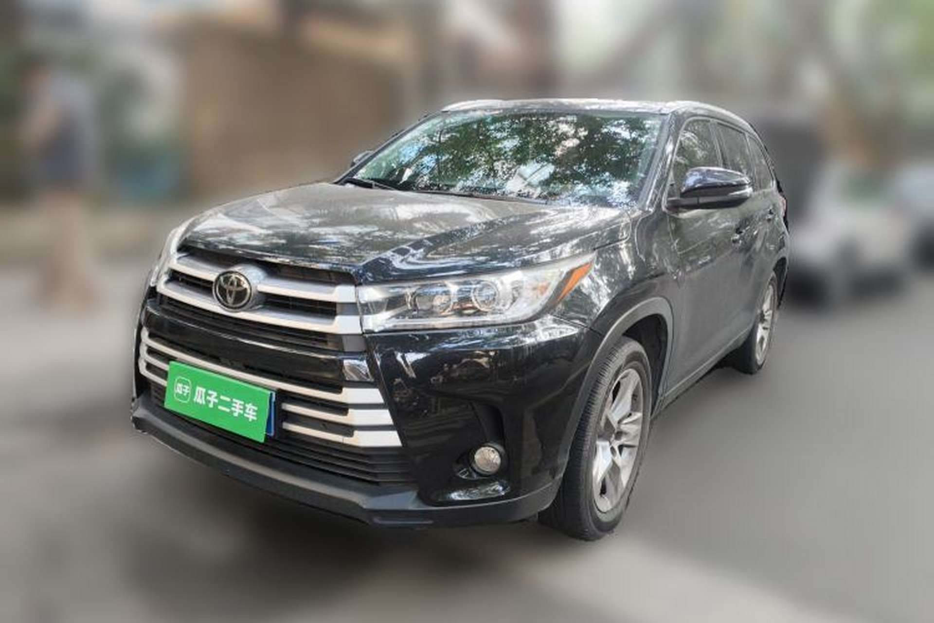 Used Toyota Highlander 2021 2.0T Four-Wheel Drive Luxury Edition 7 Seats Front Left 45 Deg