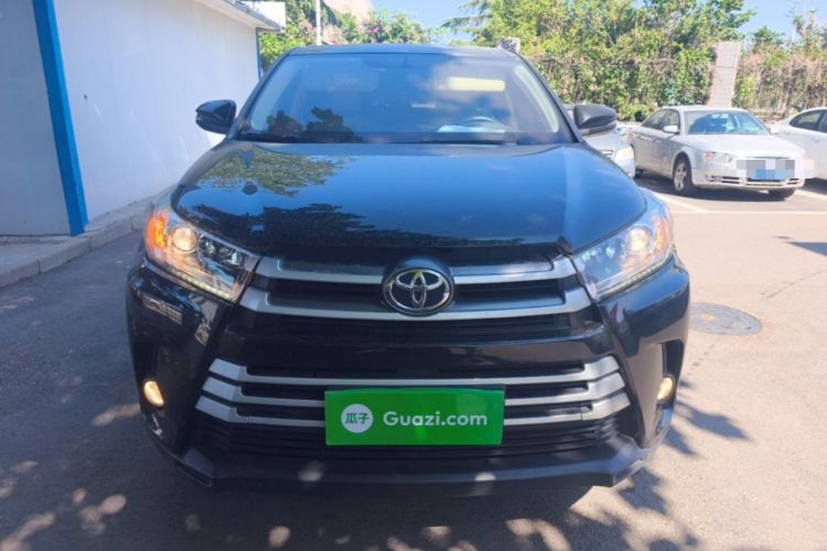 Used Toyota Highlander 2021 2.0T Four-Wheel Drive Elite Edition 7-Seater Front