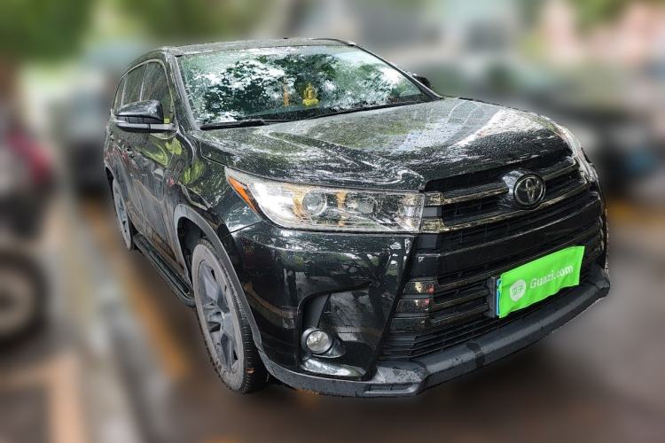 Used Toyota Highlander 2021 2.0T Four-Wheel Drive Knight Edition 7 Seats Front Right 45 Deg