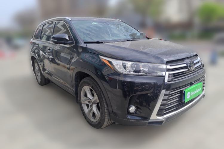 Used Toyota Highlander 2021 2.0T Four-Wheel Drive Prestige Version 7 Seats Front Right 45 Deg
