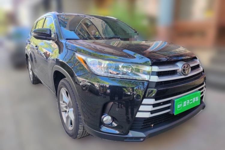 Used Toyota Highlander 2021 2.0T Four-Wheel Drive Luxury Edition 7 Seats Front Right 45 Deg