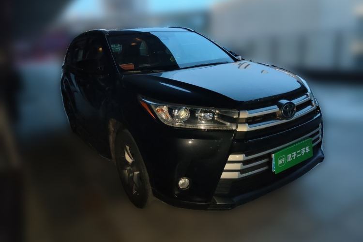 Used Toyota Highlander 2021 2.0T Four-Wheel Drive Luxury Edition 7 Seats Front Right 45 Deg