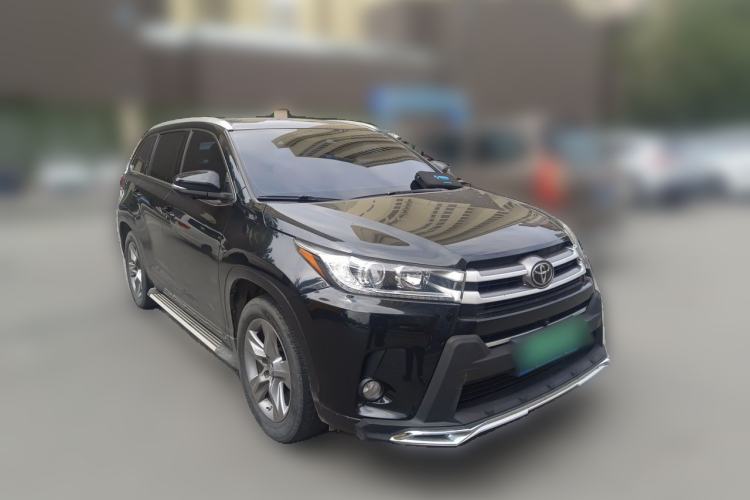 Used Toyota Highlander 2021 2.0T Four-Wheel Drive Luxury Edition 7 Seats Front Right 45 Deg