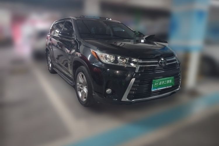 Used Toyota Highlander 2021 2.0T Four-Wheel Drive Luxury Edition 7 Seats Front Right 45 Deg