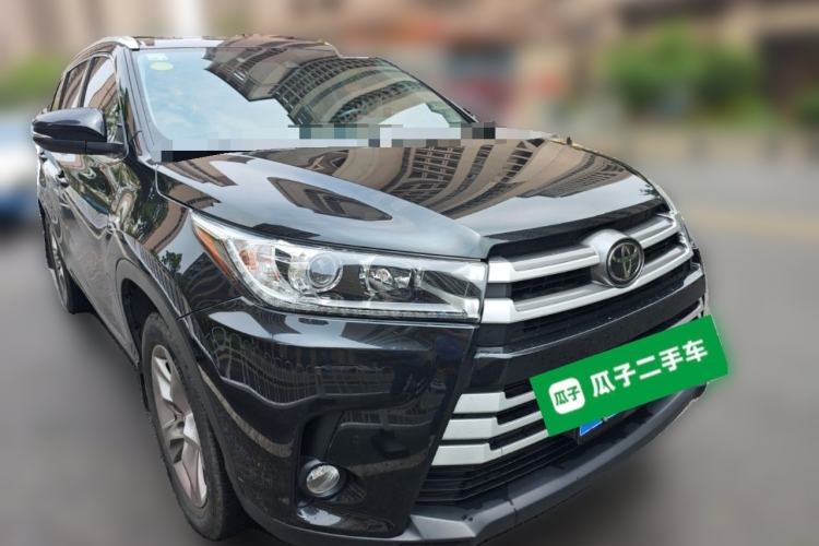 Used Toyota Highlander 2021 2.0T Four-Wheel Drive Luxury Edition 7 Seats Front Right 45 Deg