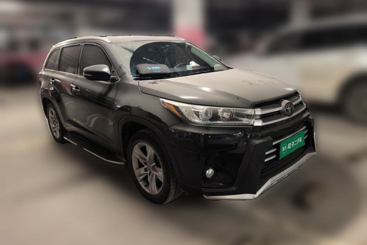 Used Toyota Highlander 2021 2.0T Four-Wheel Drive Luxury Edition 7 Seats Front Right 45 Deg