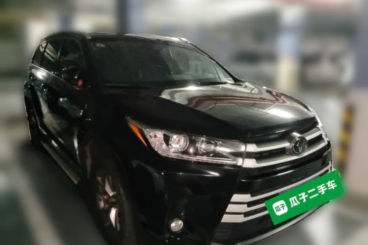 Used Toyota Highlander 2021 2.0T Four-Wheel Drive Luxury Edition 7 Seats Front Right 45 Deg