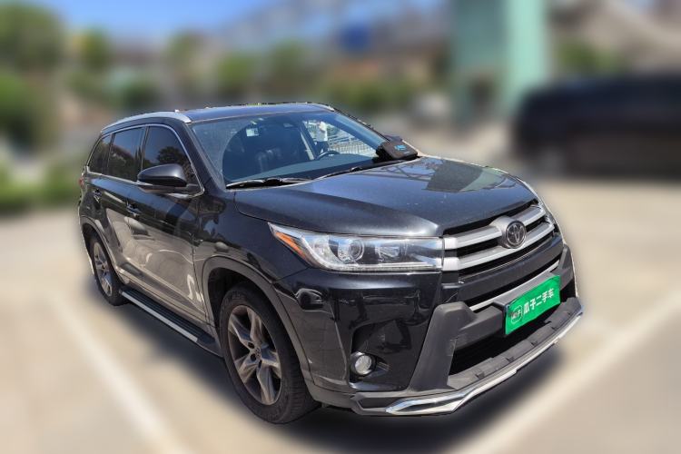 Used Toyota Highlander 2021 2.0T Four-Wheel Drive Luxury Edition 7 Seats Front Right 45 Deg