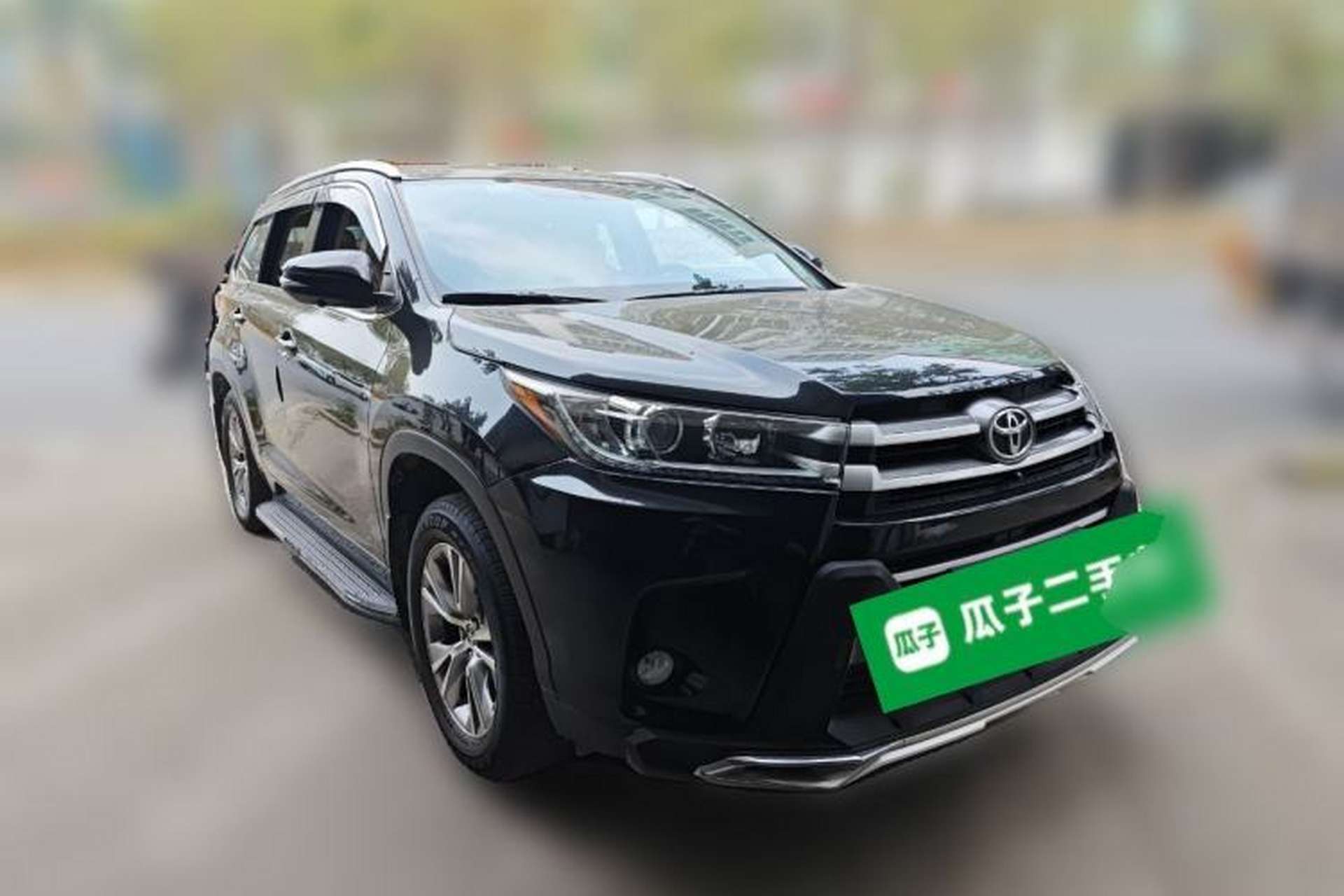 Used Toyota Highlander 2021 2.0T Four-Wheel Drive Elite Edition 7-Seater Front Right 45 Deg