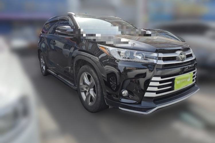Used Toyota Highlander 2021 2.0T Four-Wheel Drive Luxury Edition 7 Seats Front Right 45 Deg