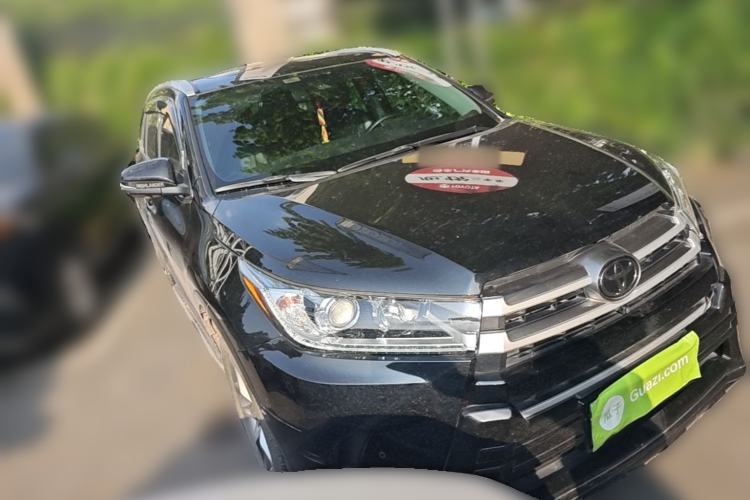 Used Toyota Highlander 2021 2.0T Four-Wheel Drive Luxury Edition 7 Seats Front Right 45 Deg