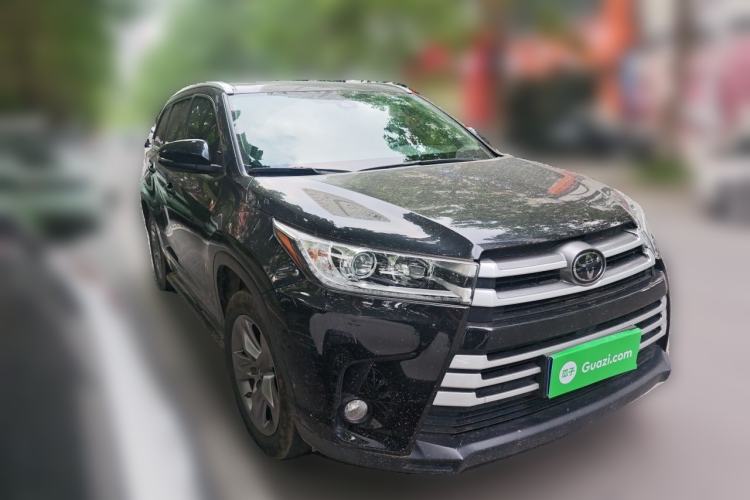 Used Toyota Highlander 2021 2.0T Four-Wheel Drive Luxury Edition 7 Seats Front Right 45 Deg