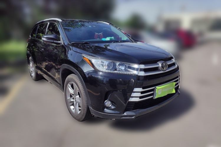 Used Toyota Highlander 2021 2.0T Four-Wheel Drive Luxury Edition 7 Seats Front Right 45 Deg