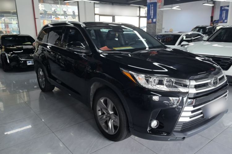 Used Toyota Highlander 2021 2.0T Four-Wheel Drive Luxury Edition 7 Seats Front Right 45 Deg