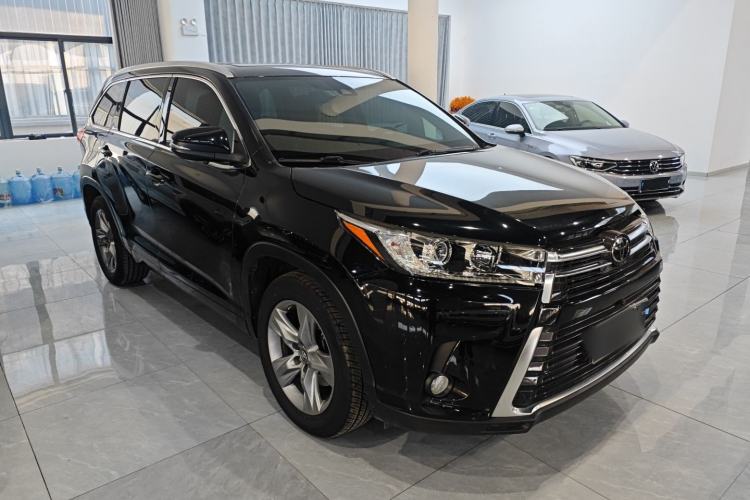 Used Toyota Highlander 2021 2.0T Four-Wheel Drive Prestige Version 7 Seats Front Right 45 Deg