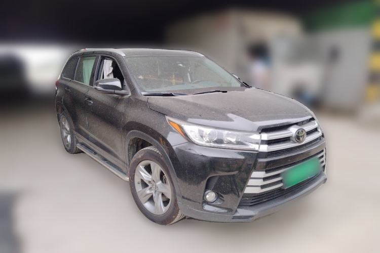 Used Toyota Highlander 2021 2.0T Four-Wheel Drive Luxury Edition 7 Seats Front Right 45 Deg
