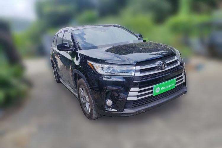 Used Toyota Highlander 2021 2.0T Four-Wheel Drive Luxury Edition 7 Seats Front Right 45 Deg