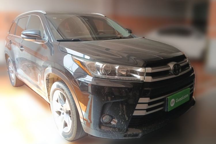 Used Toyota Highlander 2021 2.0T Four-Wheel Drive Luxury Edition 7 Seats Front Right 45 Deg
