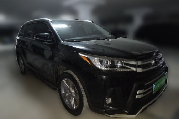 Used Toyota Highlander 2021 2.0T Four-Wheel Drive Luxury Edition 7 Seats Front Right 45 Deg