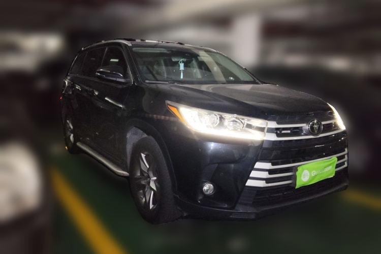 Used Toyota Highlander 2021 2.0T Four-Wheel Drive Luxury Edition 7 Seats Front Right 45 Deg