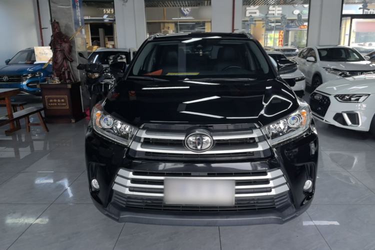 Used Toyota Highlander 2021 2.0T Four-Wheel Drive Luxury Edition 7 Seats Front