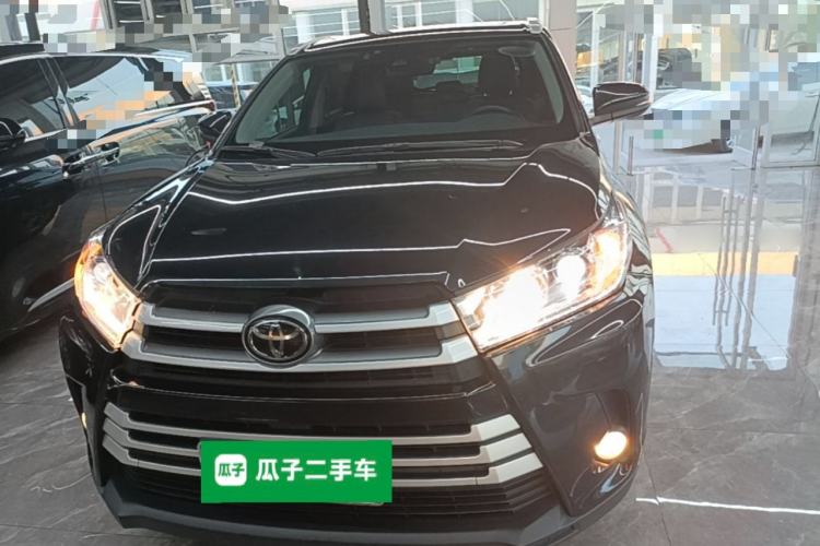 Used Toyota Highlander 2021 2.0T Four-Wheel Drive Luxury Edition 7 Seats Front