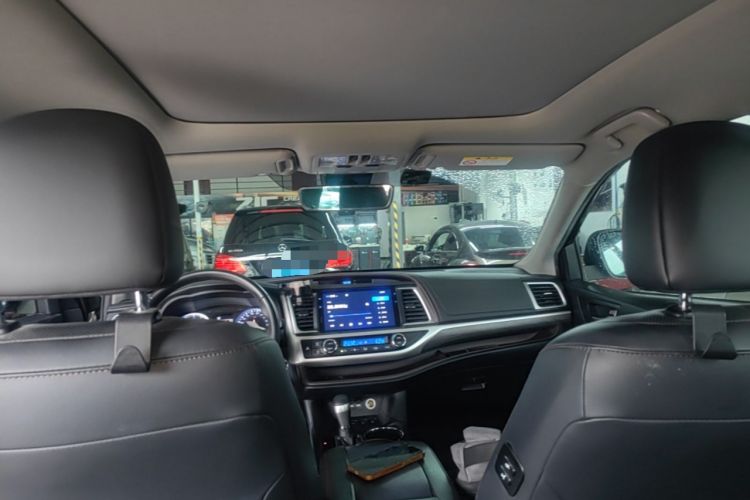 Used Toyota Highlander 2021 2.0T Four-Wheel Drive Prestige Version 7 Seats Headliner