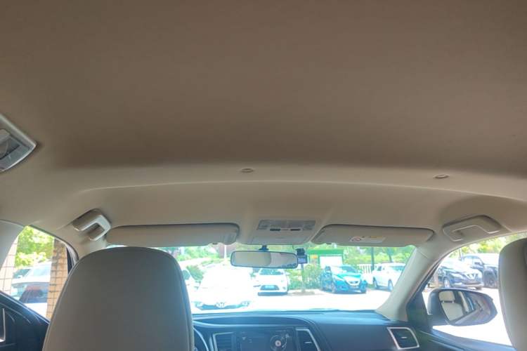 Used Toyota Highlander 2021 2.0T Four-Wheel Drive Elite Edition 7-Seater Headliner