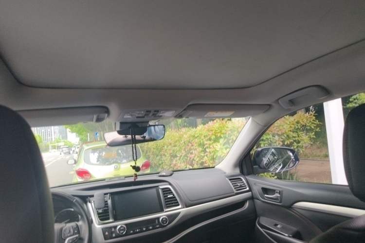 Used Toyota Highlander 2021 2.0T Four-Wheel Drive Prestige Version 7 Seats Headliner