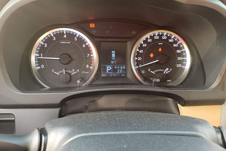 Used Toyota Highlander 2021 2.0T Four-Wheel Drive Elite Edition 7-Seater Instrument Cluster