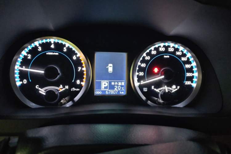 Used Toyota Highlander 2021 2.0T Four-Wheel Drive Elite Edition 7-Seater Instrument Cluster