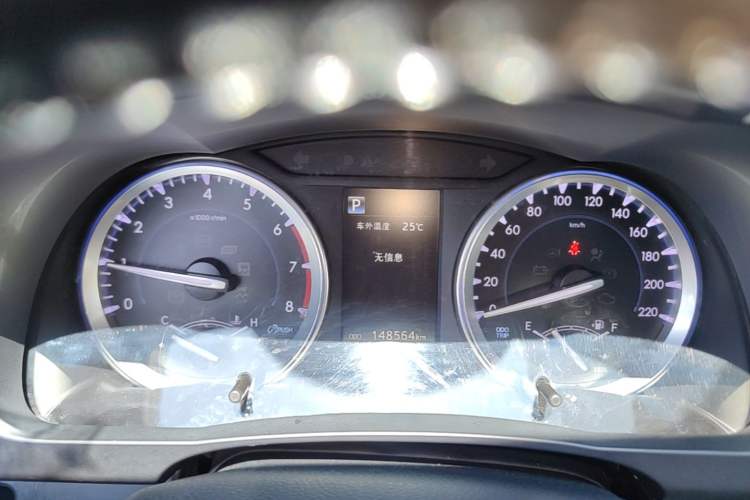 Used Toyota Highlander 2021 2.0T Four-Wheel Drive Luxury Edition 7 Seats Instrument Cluster