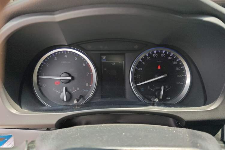Used Toyota Highlander 2021 2.0T Four-Wheel Drive Luxury Edition 7 Seats Instrument Cluster
