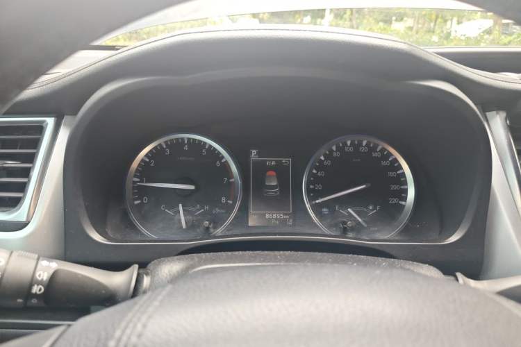 Used Toyota Highlander 2021 2.0T Four-Wheel Drive Prestige Version 7 Seats Instrument Cluster
