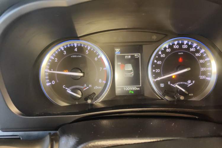 Used Toyota Highlander 2021 2.0T Four-Wheel Drive Luxury Edition 7 Seats Instrument Cluster