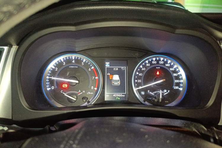 Used Toyota Highlander 2021 2.0T Four-Wheel Drive Luxury Edition 7 Seats Instrument Cluster