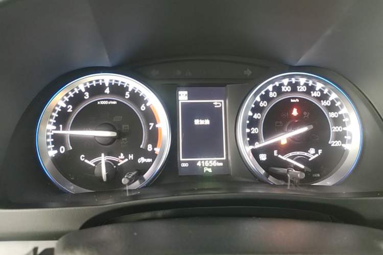 Used Toyota Highlander 2021 2.0T Four-Wheel Drive Luxury Edition 7 Seats Instrument Cluster