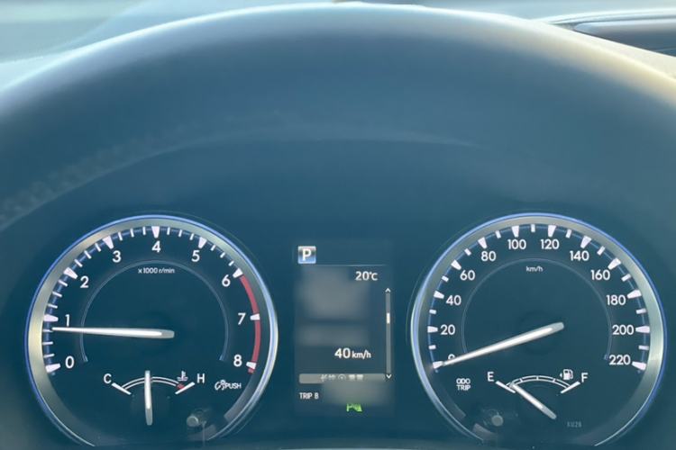 Used Toyota Highlander 2021 2.0T Four-Wheel Drive Luxury Edition 7 Seats Instrument Cluster