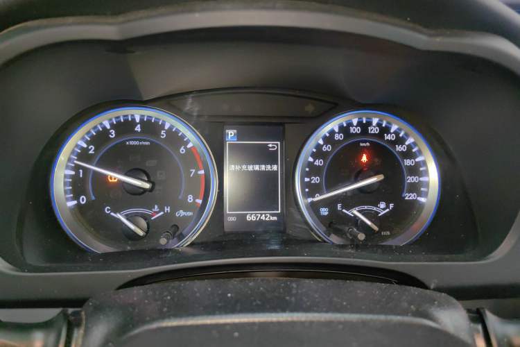 Used Toyota Highlander 2021 2.0T Four-Wheel Drive Prestige Version 7 Seats Instrument Cluster