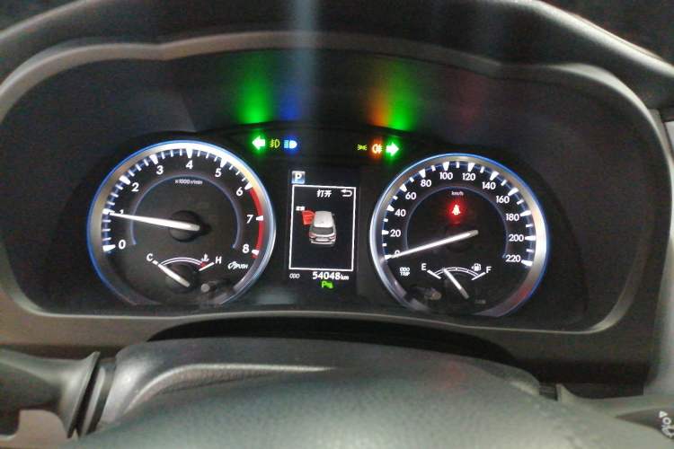 Used Toyota Highlander 2021 2.0T Four-Wheel Drive Luxury Edition 7 Seats Instrument Cluster