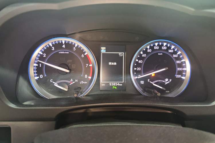 Used Toyota Highlander 2021 2.0T Four-Wheel Drive Luxury Edition 7 Seats Instrument Cluster