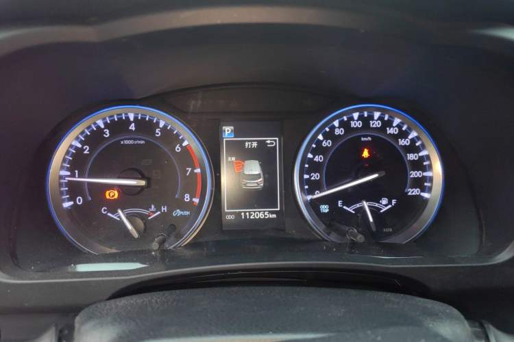 Used Toyota Highlander 2021 2.0T Four-Wheel Drive Luxury Edition 7 Seats Instrument Cluster