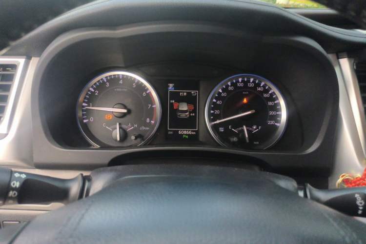 Used Toyota Highlander 2021 2.0T Four-Wheel Drive Prestige Version 7 Seats Instrument Cluster
