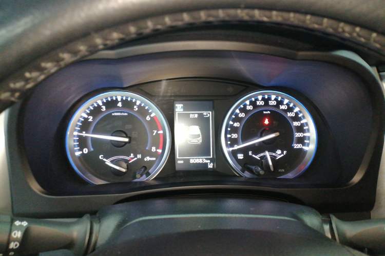 Used Toyota Highlander 2021 2.0T Four-Wheel Drive Prestige Version 7 Seats Instrument Cluster